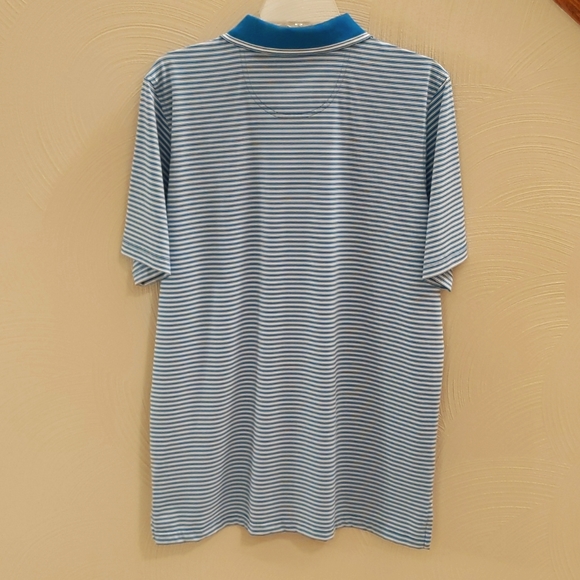 ⛳NWOT Fairway & Greene Arnold Palmer's Latrobe Country Club Striped Polo Shirt - Picture 3 of 6